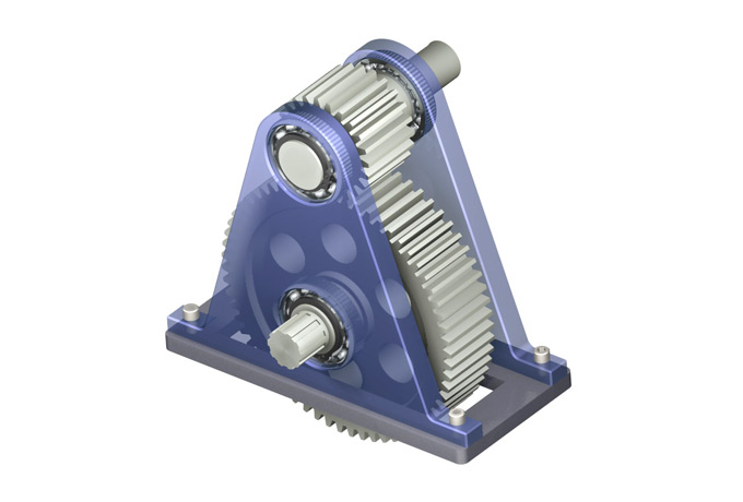 <b>Gear Assembly</b><span><br /> Designed by <b>Jesse Luis</b> • Created in <a href='/3d-modeling/3d-modeling-cobalt.html'>Cobalt CAD & 3D Modeling Software</a></span>