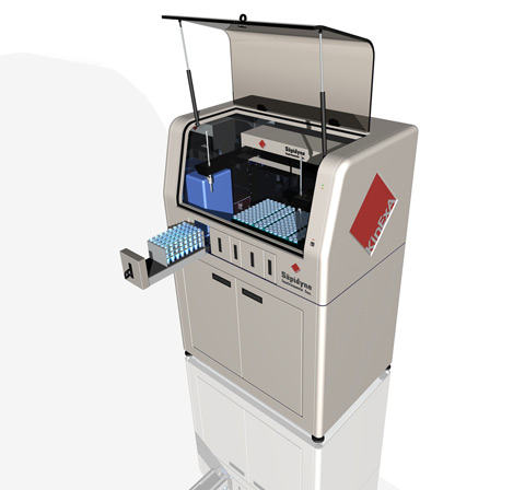 <b>KinExA Bimolecular Measurement Device</b><span><br /> Designed by <b>Marc Caloren</b> for <b>Sapidyne Instruments</b> • Created in <a href='/3d-modeling/3d-modeling-cobalt.html'>Cobalt</a></span>