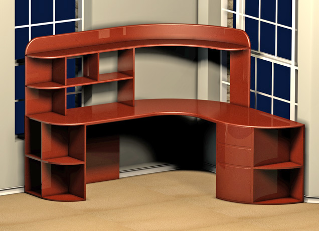 <b>Ems Desk</b><span><br /> Designed by <b>Nathan Mitchel</b> • Created in <a href='/3d-modeling/3d-modeling-cobalt.html'>Cobalt CAD & 3D Modeling Software</a></span>